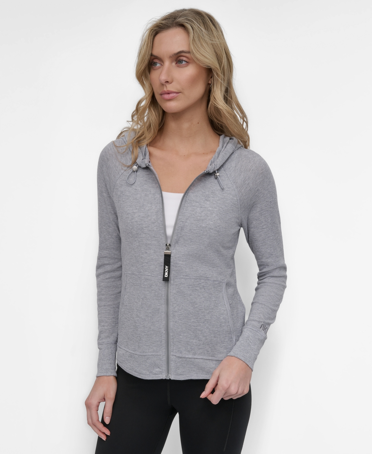Dkny Women’s Sport Zip-Front Hoodie Jacket – Pearl Hgr Dkny Women’s Sport Zip-Front Hoodie Jacket – Pearl Hgr
