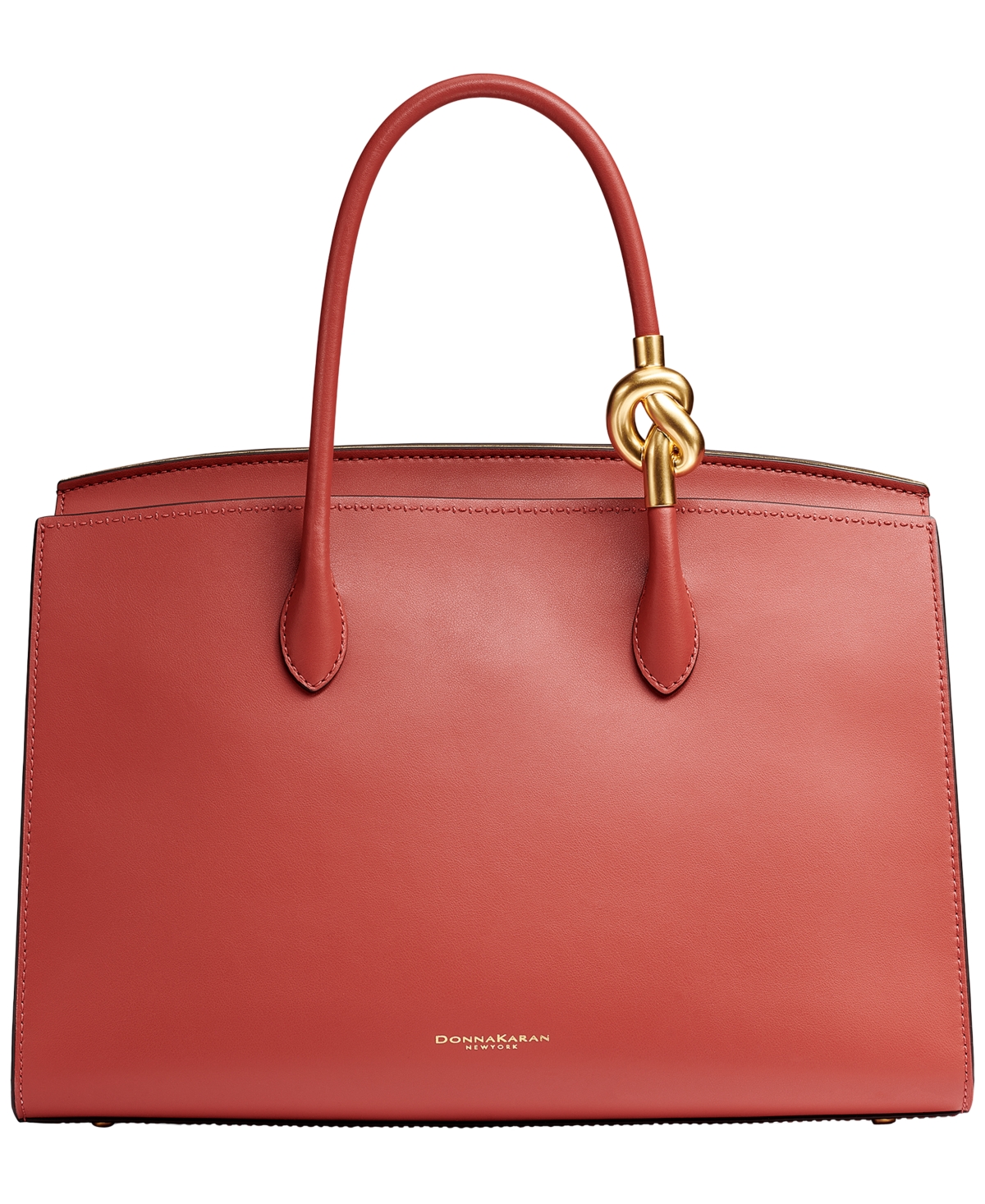 Donna Karan New York Loden Leather Large Satchel Handbag – Sunbaked Donna Karan New York Loden Leather Large Satchel Handbag – Sunbaked