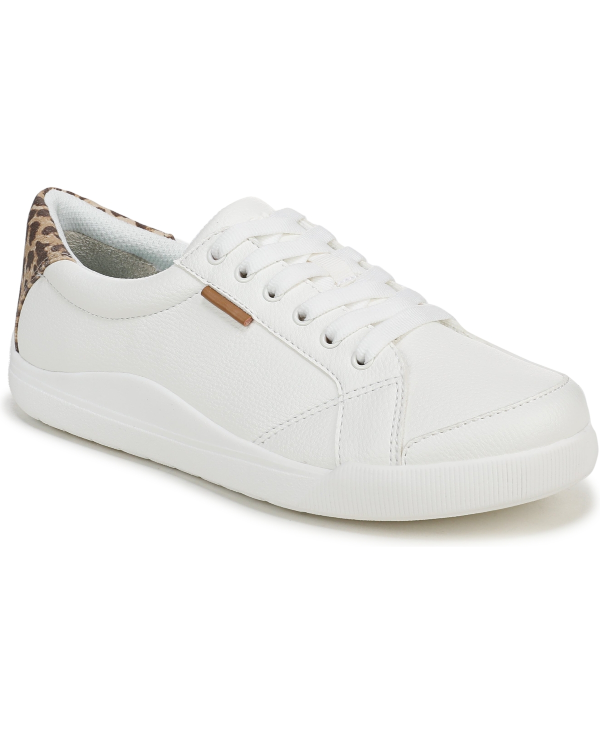 Dr. Scholl’s Women’s Be Bright Lace-Up Shoes – White Faux Leather Dr. Scholl’s Women’s Be Bright Lace-Up Shoes – White Faux Leather