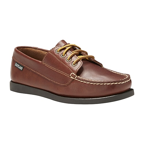 Eastland Falmouth Womens Moc Closed Toe Oxford Shoes, 6 Medium, Beige