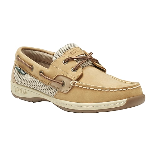 Eastland Solstice Womens Boat Shoes, 6 1/2 Medium, Beige