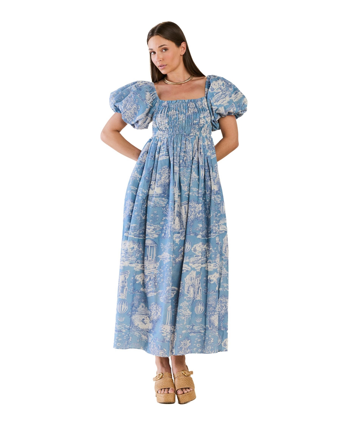 Eddy Women’s Aurora Dress – Forever toile Eddy Women’s Aurora Dress – Forever toile