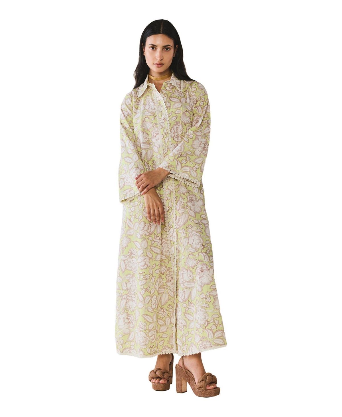 Eddy Women’s Birdie Dress – Lucca green Eddy Women’s Birdie Dress – Lucca green