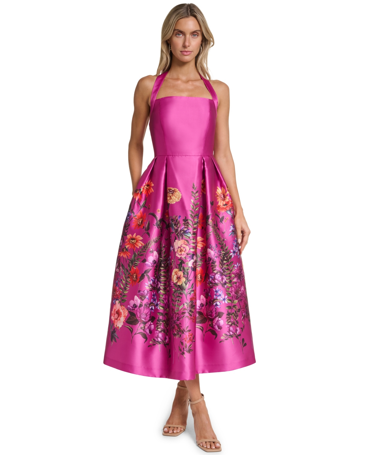 Eliza J Women’s Halter midi Dress – FCH Eliza J Women’s Halter midi Dress – FCH