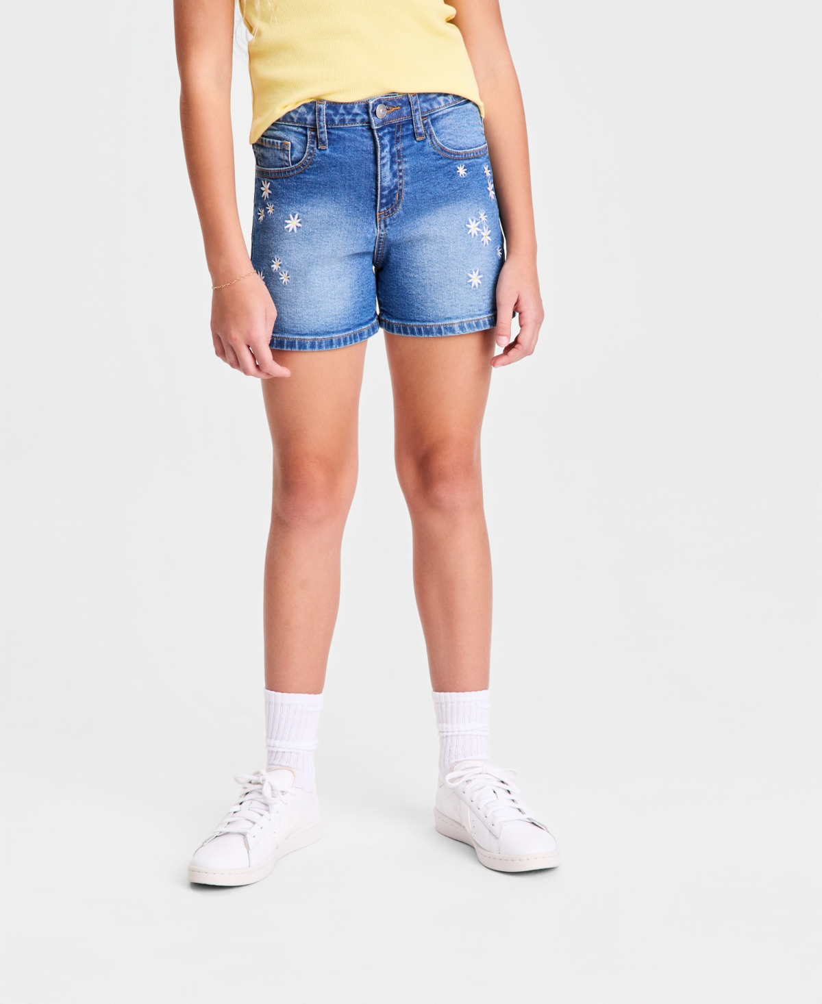 Epic Threads Girls’ 5-20 Embroidered Denim Shorts, Macy’s Exclusive – Flora Wash Epic Threads Girls’ 5-20 Embroidered Denim Shorts, Macy’s Exclusive – Flora Wash