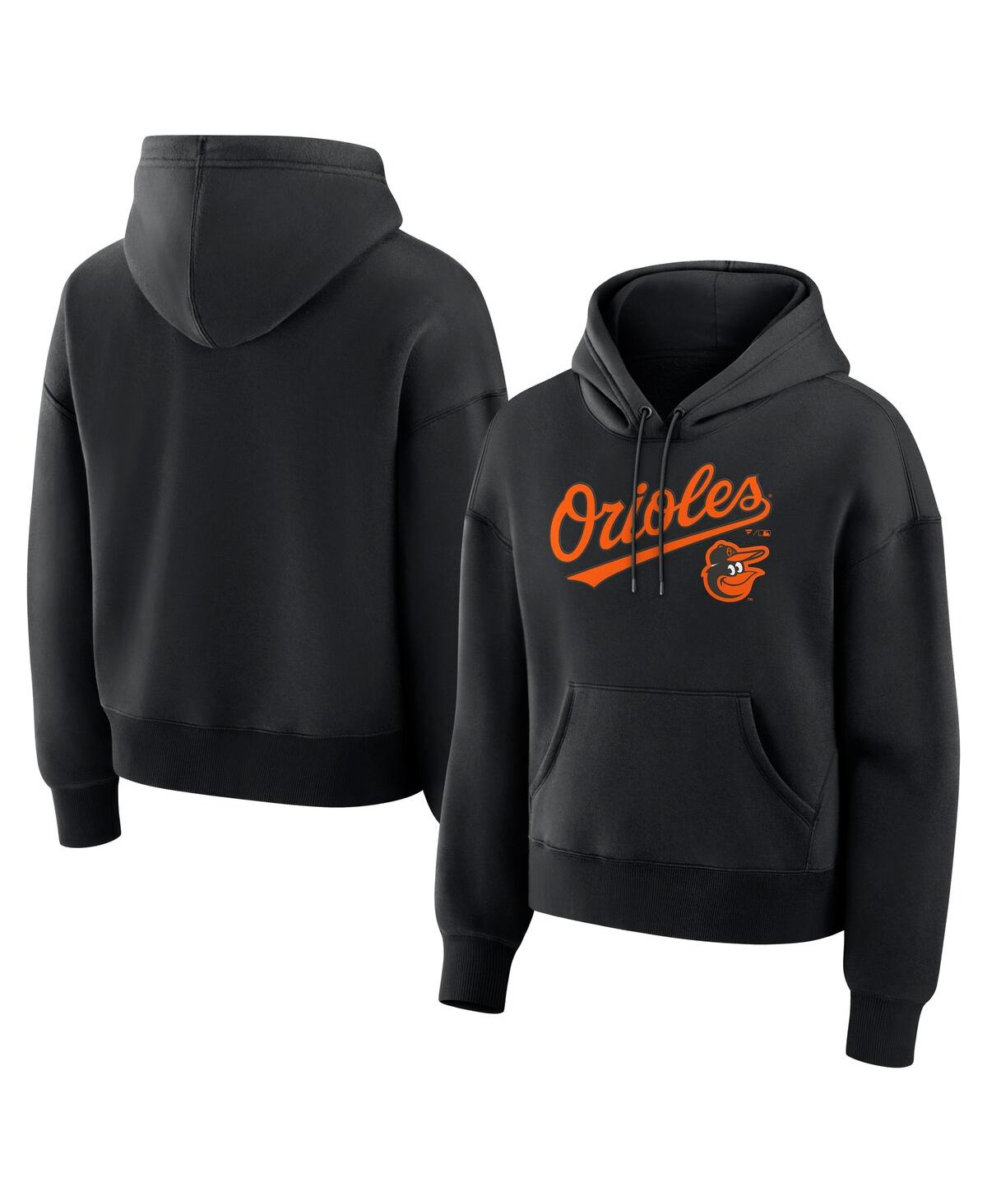 Fanatics Women’s Black Baltimore Orioles Lockup Legacy Fleece Hoodie – Black Fanatics Women’s Black Baltimore Orioles Lockup Legacy Fleece Hoodie – Black