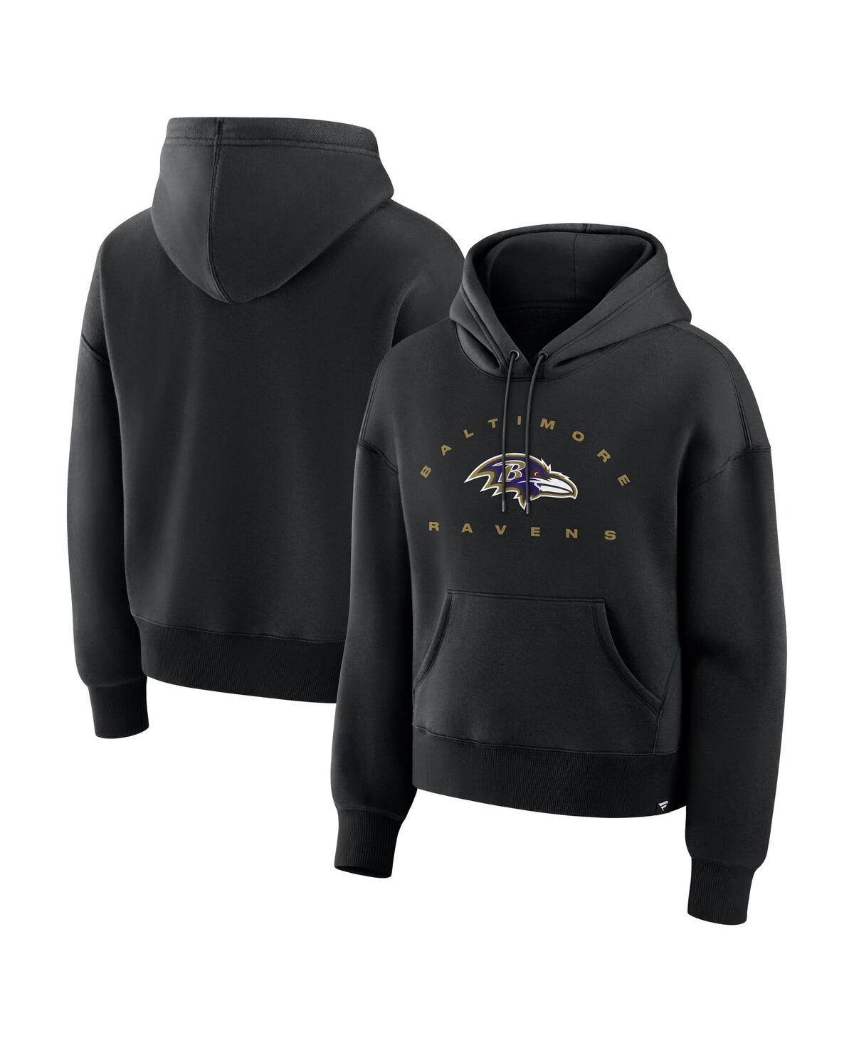Fanatics Women’s Black Baltimore Ravens Eligible Receiver Legacy Pullover Hoodie – Black Fanatics Women’s Black Baltimore Ravens Eligible Receiver Legacy Pullover Hoodie – Black