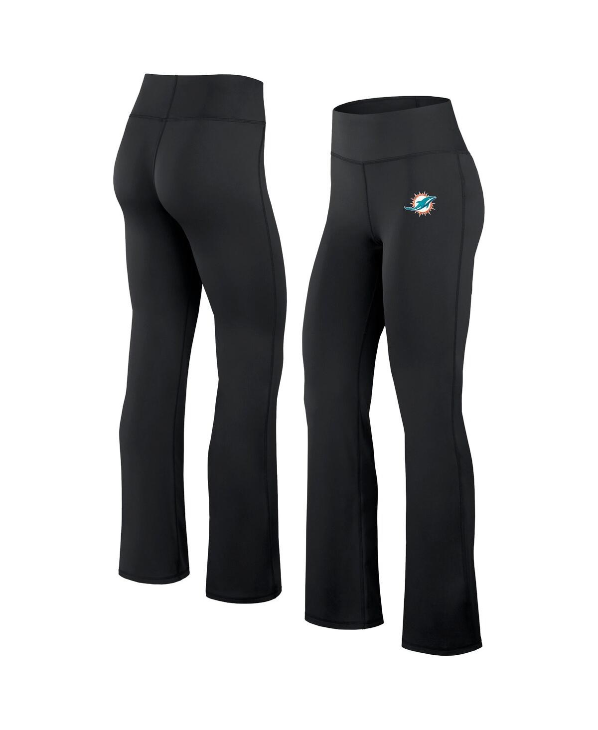 Fanatics Women’s Black Miami Dolphins Maxed Out Flare Leggings – Black Fanatics Women’s Black Miami Dolphins Maxed Out Flare Leggings – Black