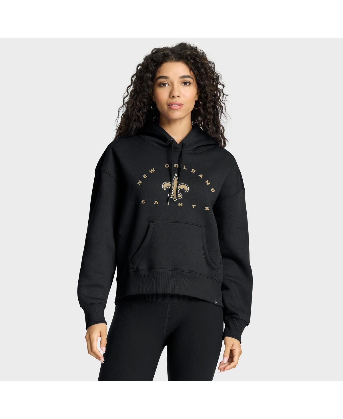 Fanatics Women’s Black New Orleans Saints Eligible Receiver Legacy Pullover Hoodie – Black Fanatics Women’s Black New Orleans Saints Eligible Receiver Legacy Pullover Hoodie – Black