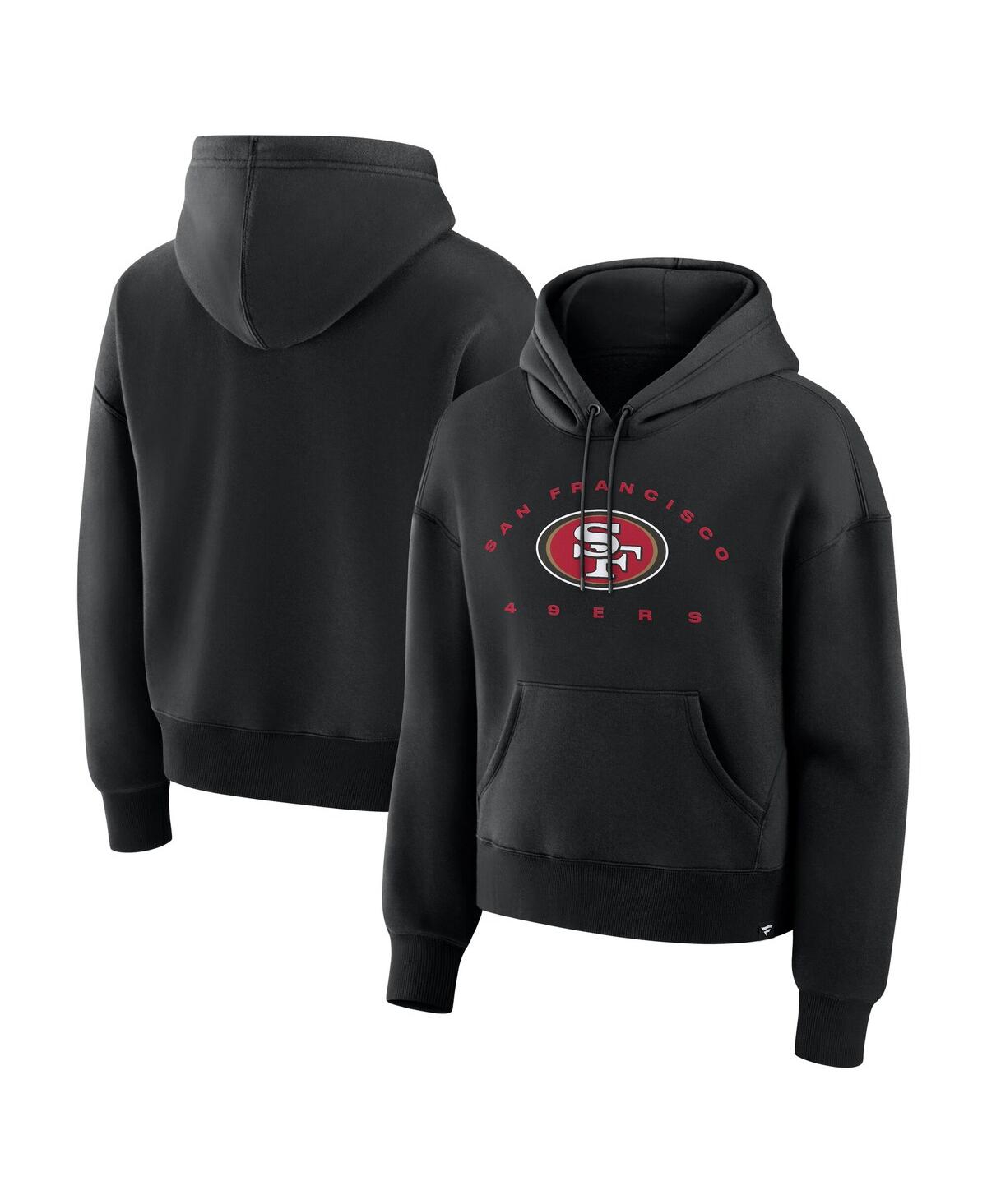 Fanatics Women’s Black San Francisco 49ers Eligible Receiver Legacy Pullover Hoodie – Black