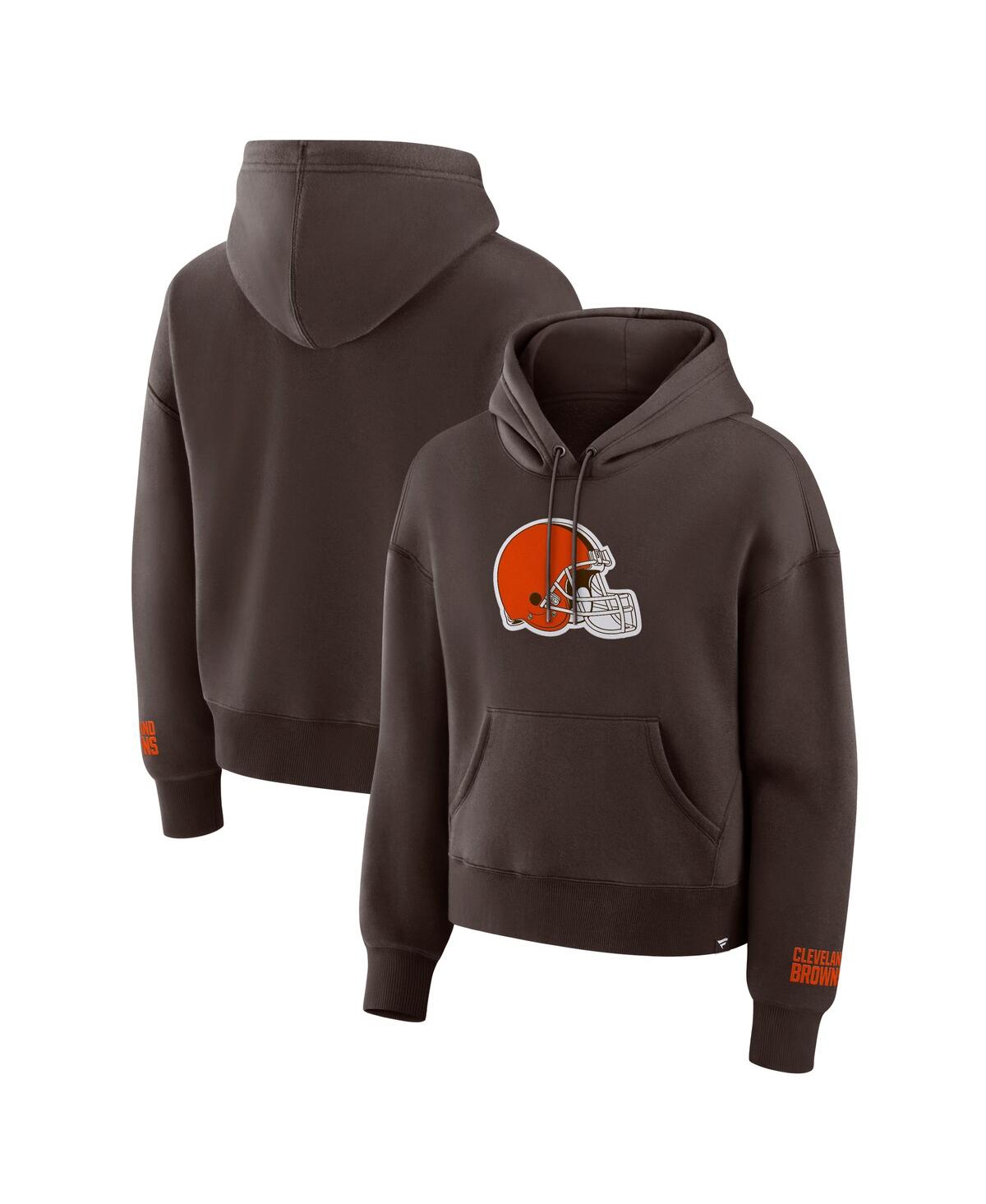 Fanatics Women’s Brown Cleveland Browns Legacy Fleece Pullover Hoodie – Brown Fanatics Women’s Brown Cleveland Browns Legacy Fleece Pullover Hoodie – Brown