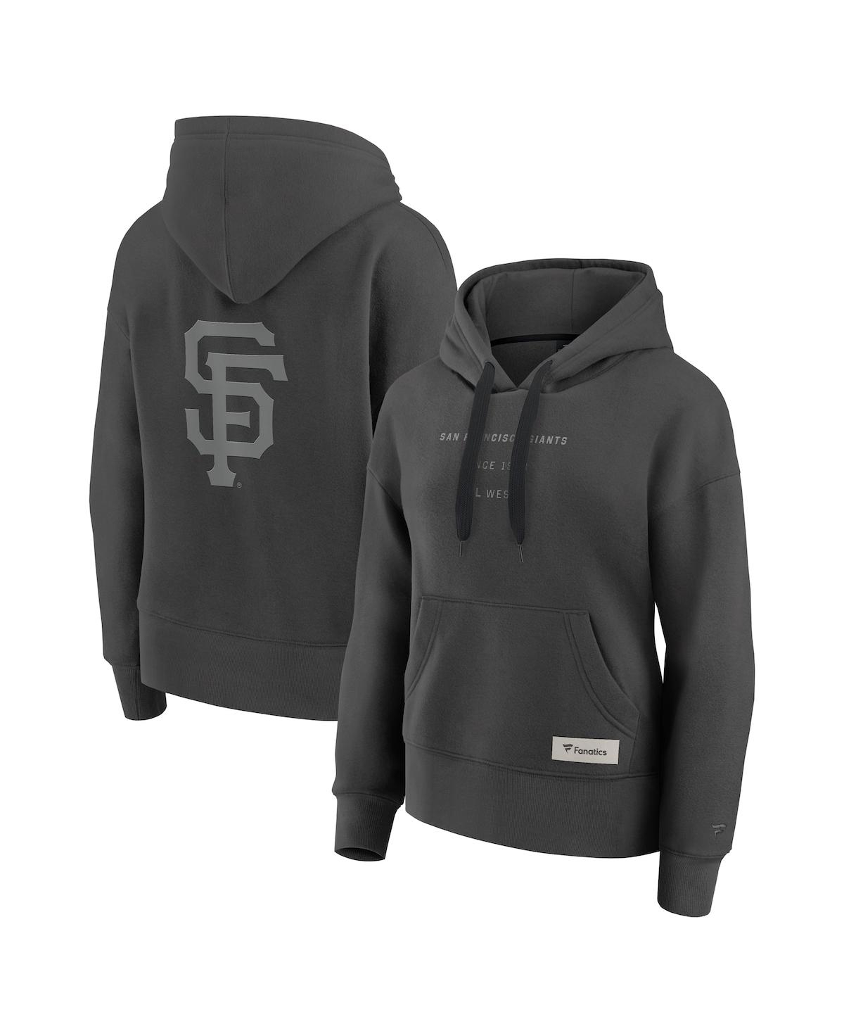Fanatics Women’s Charcoal San Francisco Giants Elements Future Ground Subtle Tonal Pullover Hoodie – Charcoal Fanatics Women’s Charcoal San Francisco Giants Elements Future Ground Subtle Tonal Pullover Hoodie – Charcoal