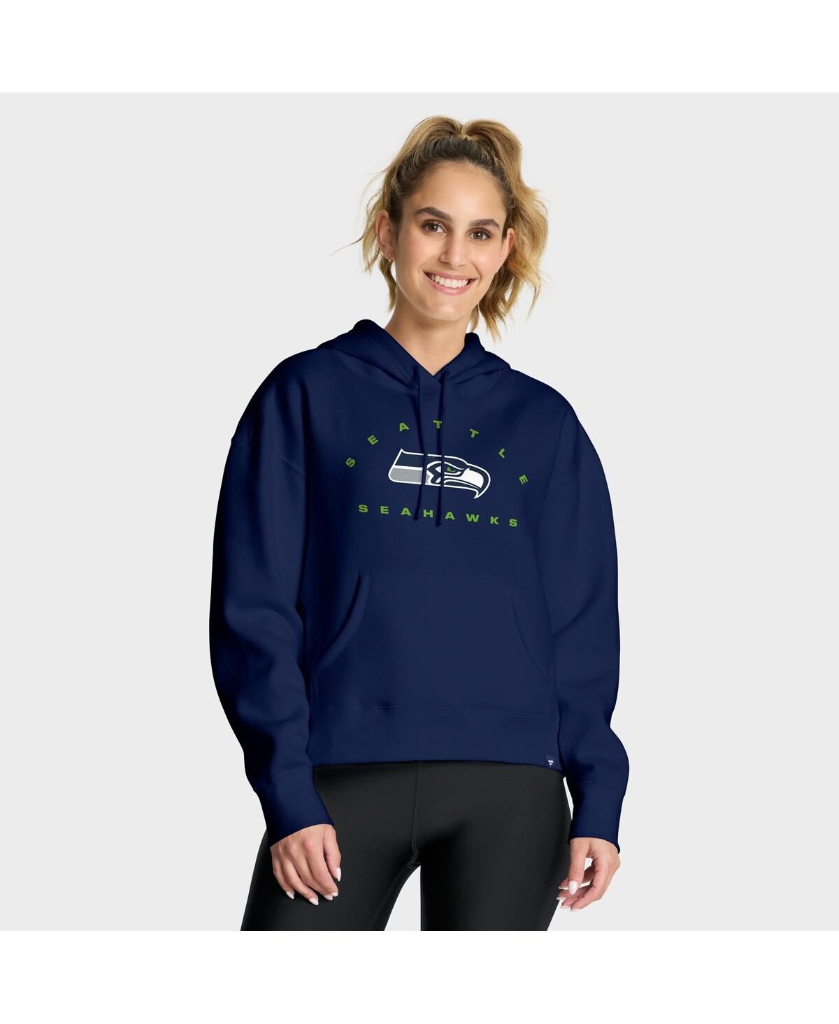 Fanatics Women’s College Navy Seattle Seahawks Eligible Receiver Legacy Pullover Hoodie – College Navy Fanatics Women’s College Navy Seattle Seahawks Eligible Receiver Legacy Pullover Hoodie – College Navy