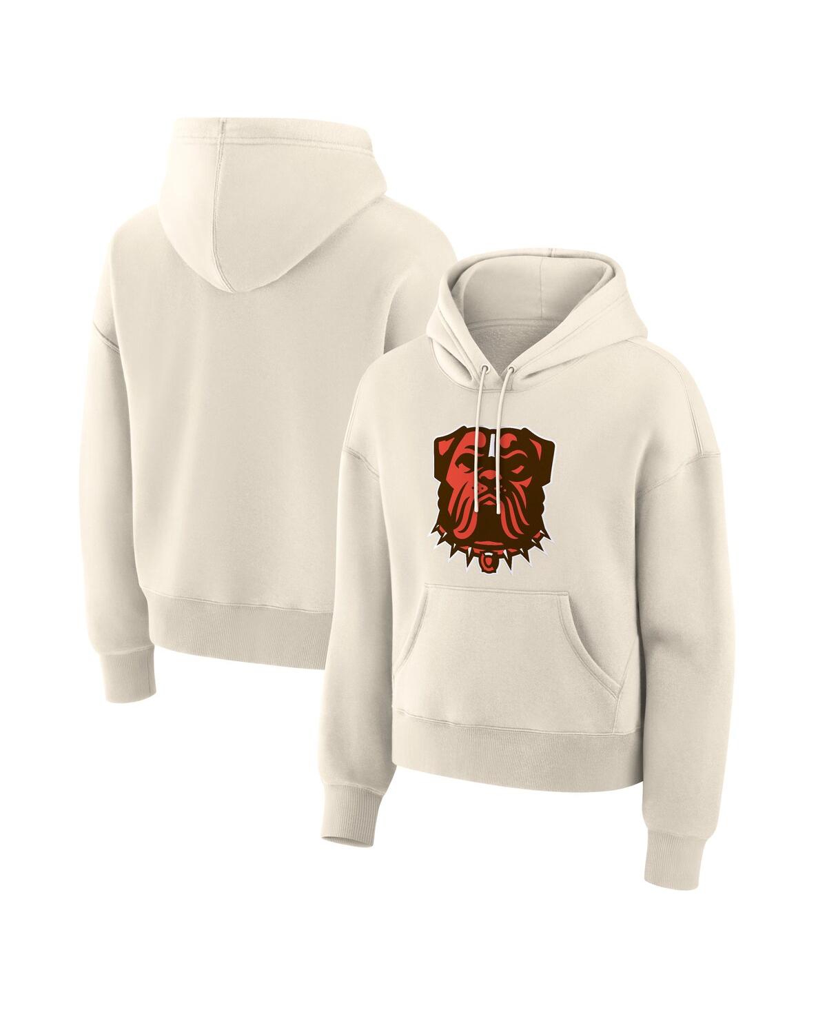 Fanatics Women’s Cream Cleveland Browns Dove Legacy Pullover Hoodie – Cream Fanatics Women’s Cream Cleveland Browns Dove Legacy Pullover Hoodie – Cream