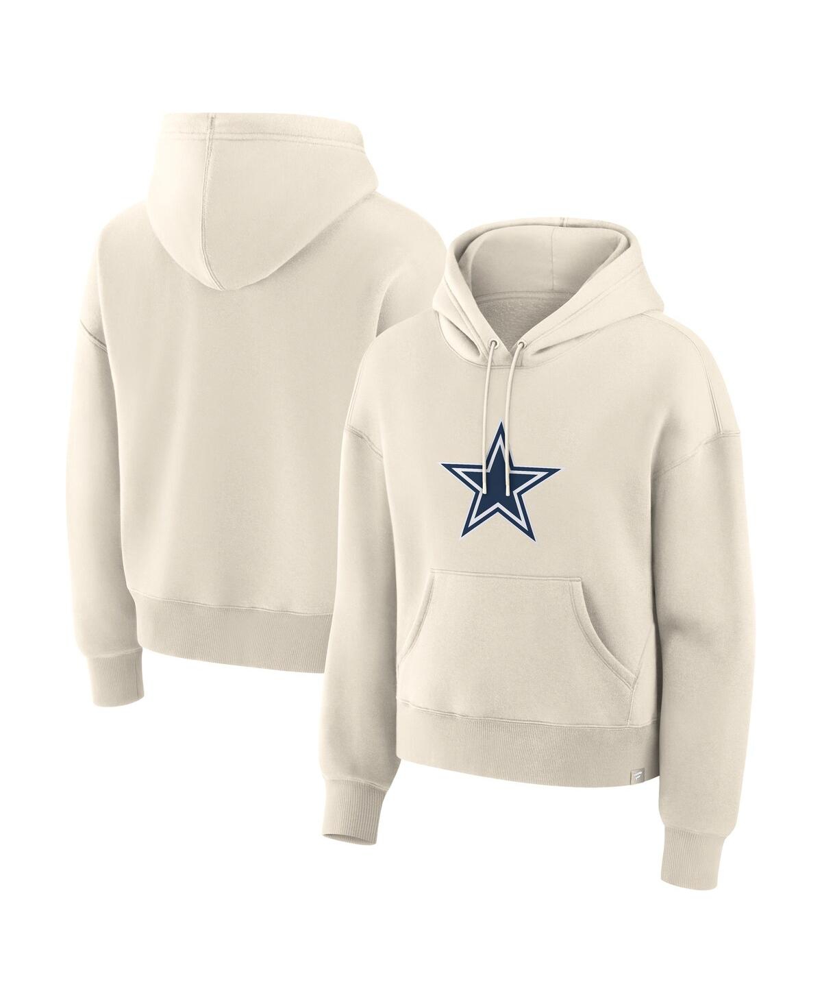 Fanatics Women’s Cream Dallas Cowboys Dove Legacy Pullover Hoodie – Cream
