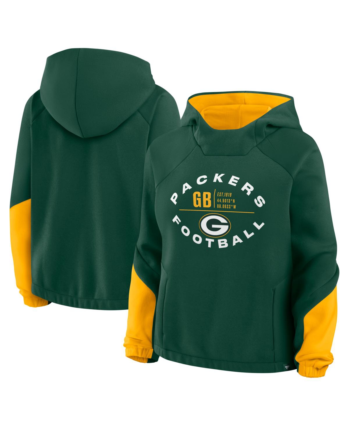 Fanatics Women’s Green Green Bay Packers Oversized Redzone Bubble Screen Pullover Hoodie – Green Fanatics Women’s Green Green Bay Packers Oversized Redzone Bubble Screen Pullover Hoodie – Green