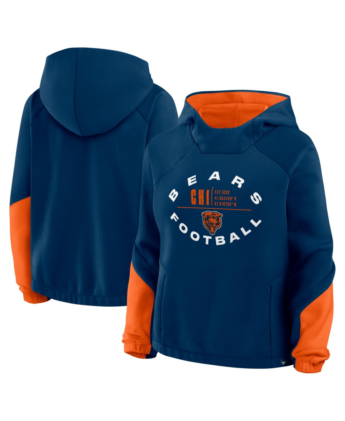 Fanatics Women’s Navy Chicago Bears Oversized Redzone Bubble Screen Pullover Hoodie – Navy Fanatics Women’s Navy Chicago Bears Oversized Redzone Bubble Screen Pullover Hoodie – Navy