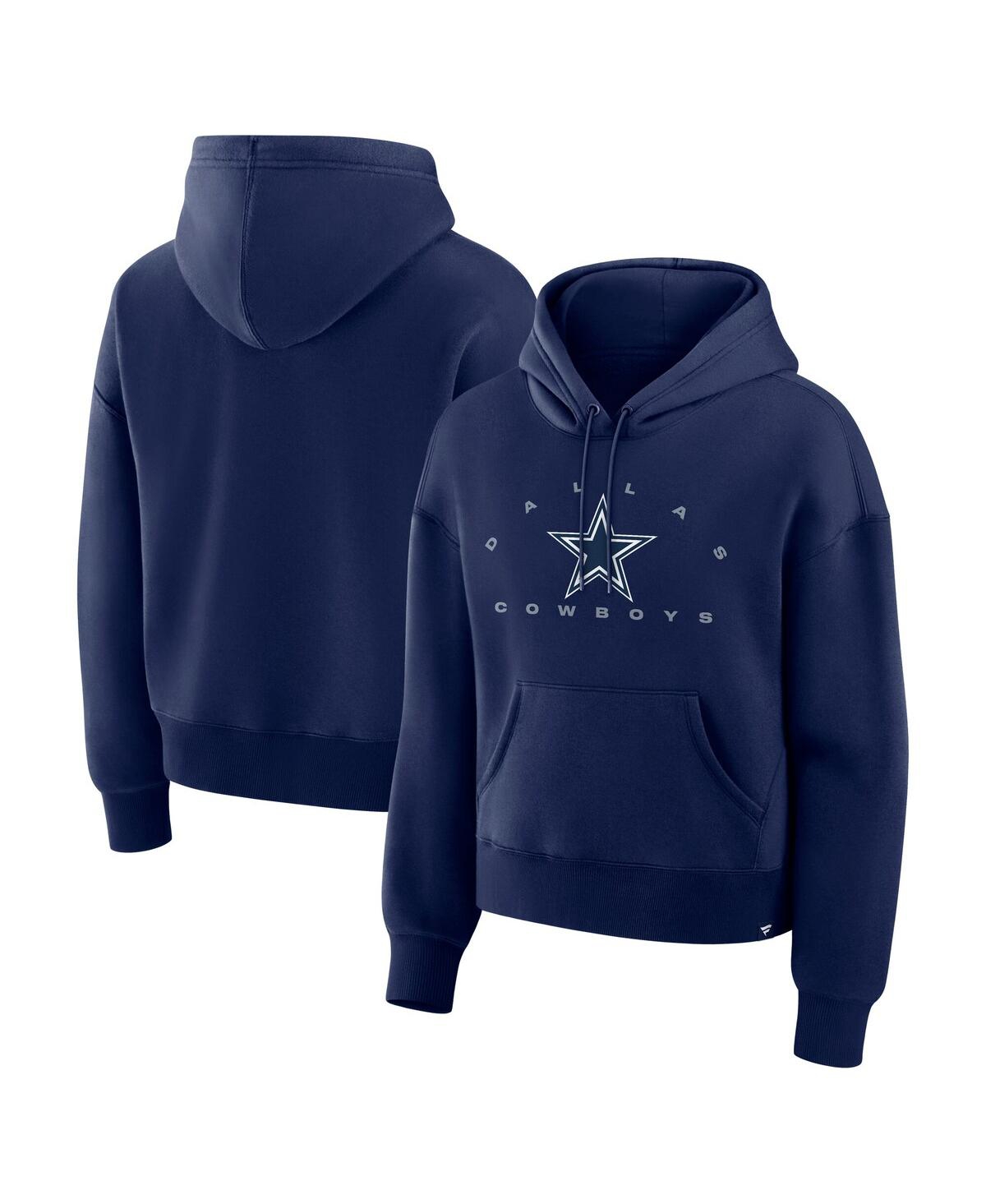 Fanatics Women’s Navy Dallas Cowboys Eligible Receiver Legacy Pullover Hoodie – Navy