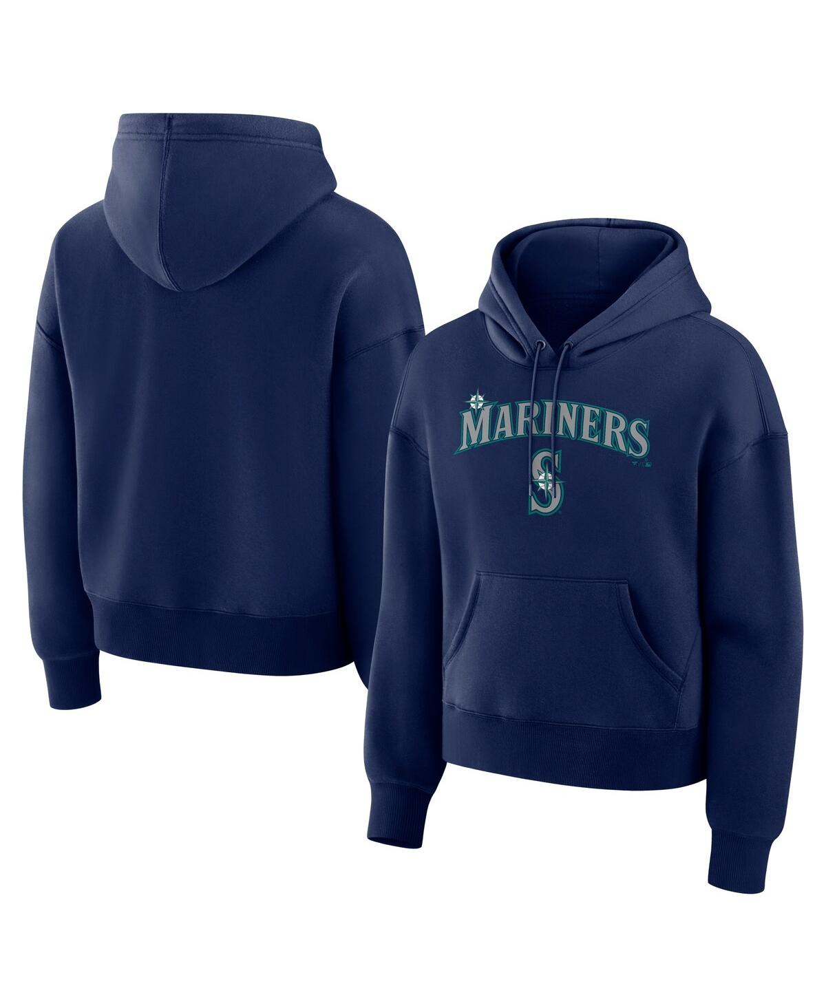 Fanatics Women’s Navy Seattle Mariners Lockup Legacy Fleece Hoodie – Navy Fanatics Women’s Navy Seattle Mariners Lockup Legacy Fleece Hoodie – Navy