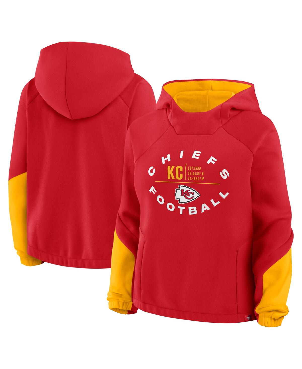 Fanatics Women’s Red Kansas City Chiefs Oversized Redzone Bubble Screen Pullover Hoodie – Red Fanatics Women’s Red Kansas City Chiefs Oversized Redzone Bubble Screen Pullover Hoodie – Red