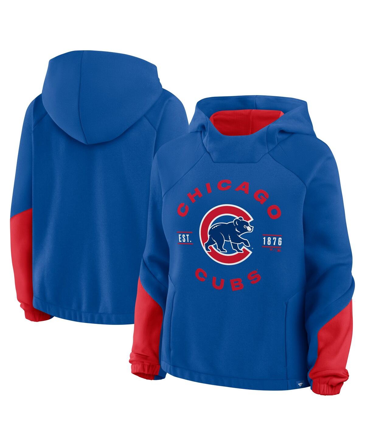 Fanatics Women’s Royal Chicago Cubs Oversized Time to Win Pullover Hoodie – Royal Fanatics Women’s Royal Chicago Cubs Oversized Time to Win Pullover Hoodie – Royal