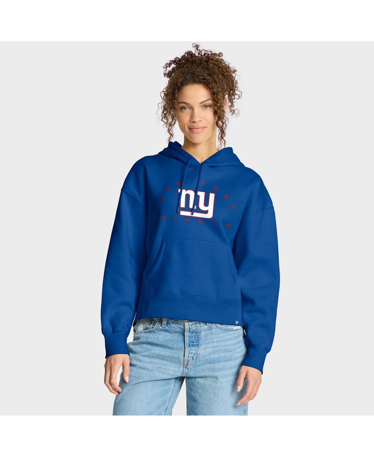 Fanatics Women’s Royal New York Giants Eligible Receiver Legacy Pullover Hoodie – Royal