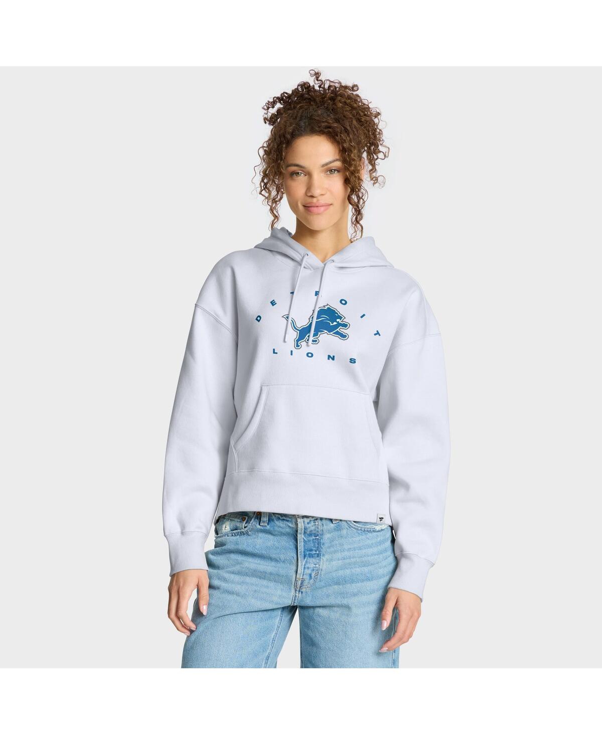 Fanatics Women’s White Detroit Lions Eligible Receiver Legacy Pullover Hoodie – White Fanatics Women’s White Detroit Lions Eligible Receiver Legacy Pullover Hoodie – White