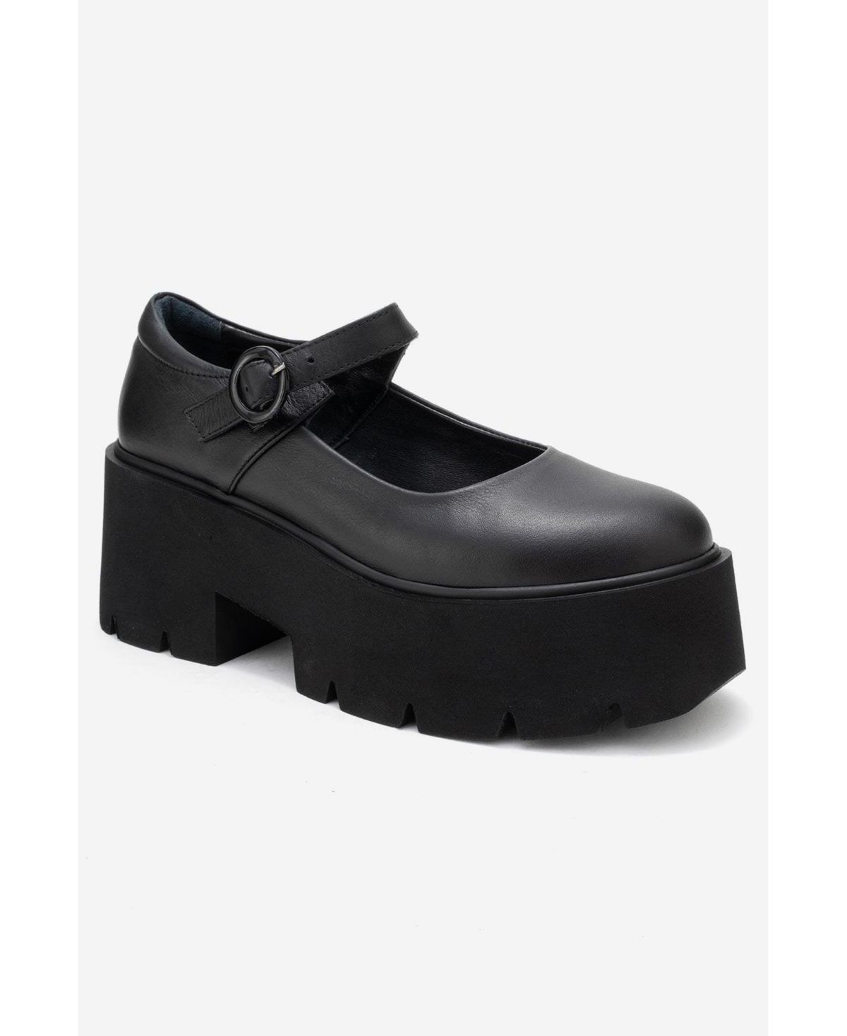 Forever & Always Shoes Women s Orina Leather Platform Mary Jane Shoe – Black Forever & Always Shoes Women s Orina Leather Platform Mary Jane Shoe – Black