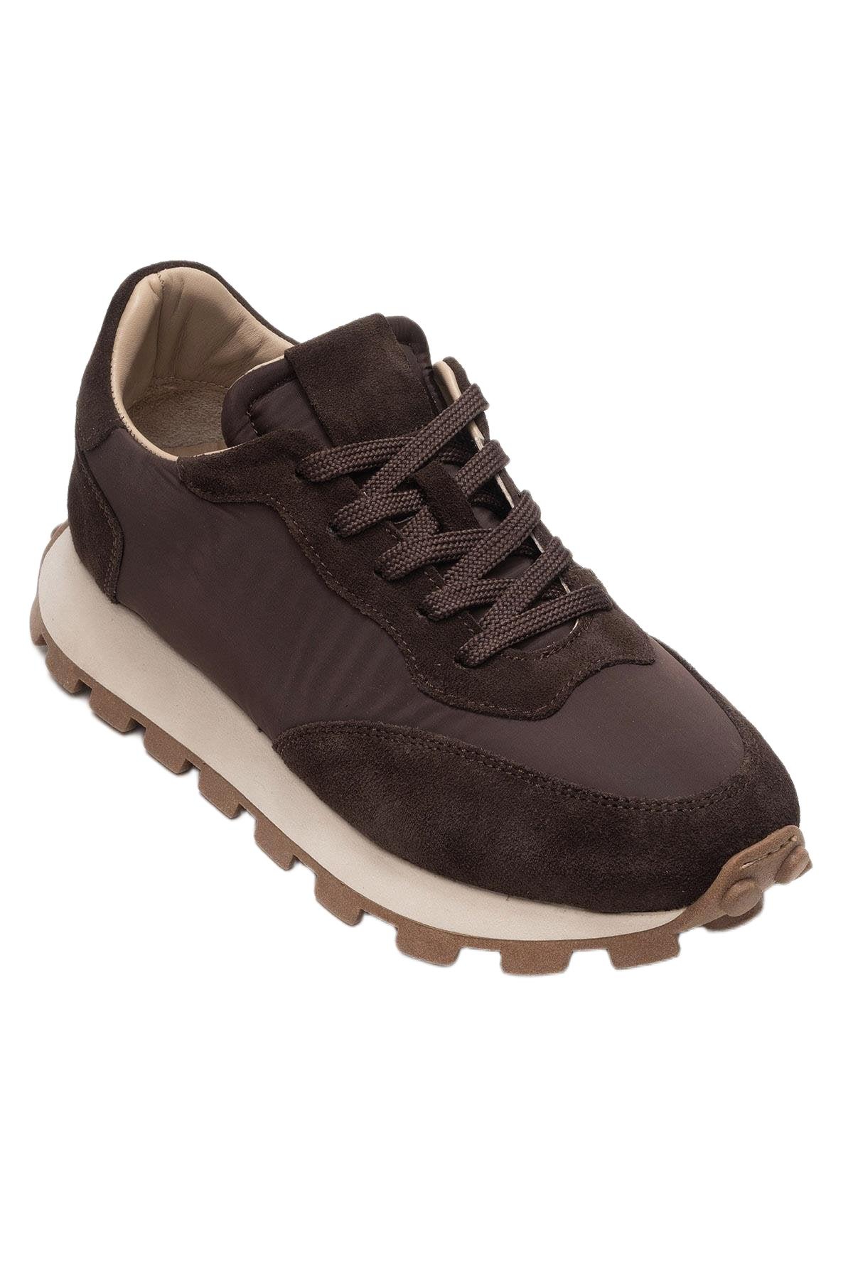 Forever & Always Shoes Women’s Amanda Leather Sneakers – Brown leather Forever & Always Shoes Women’s Amanda Leather Sneakers – Brown leather