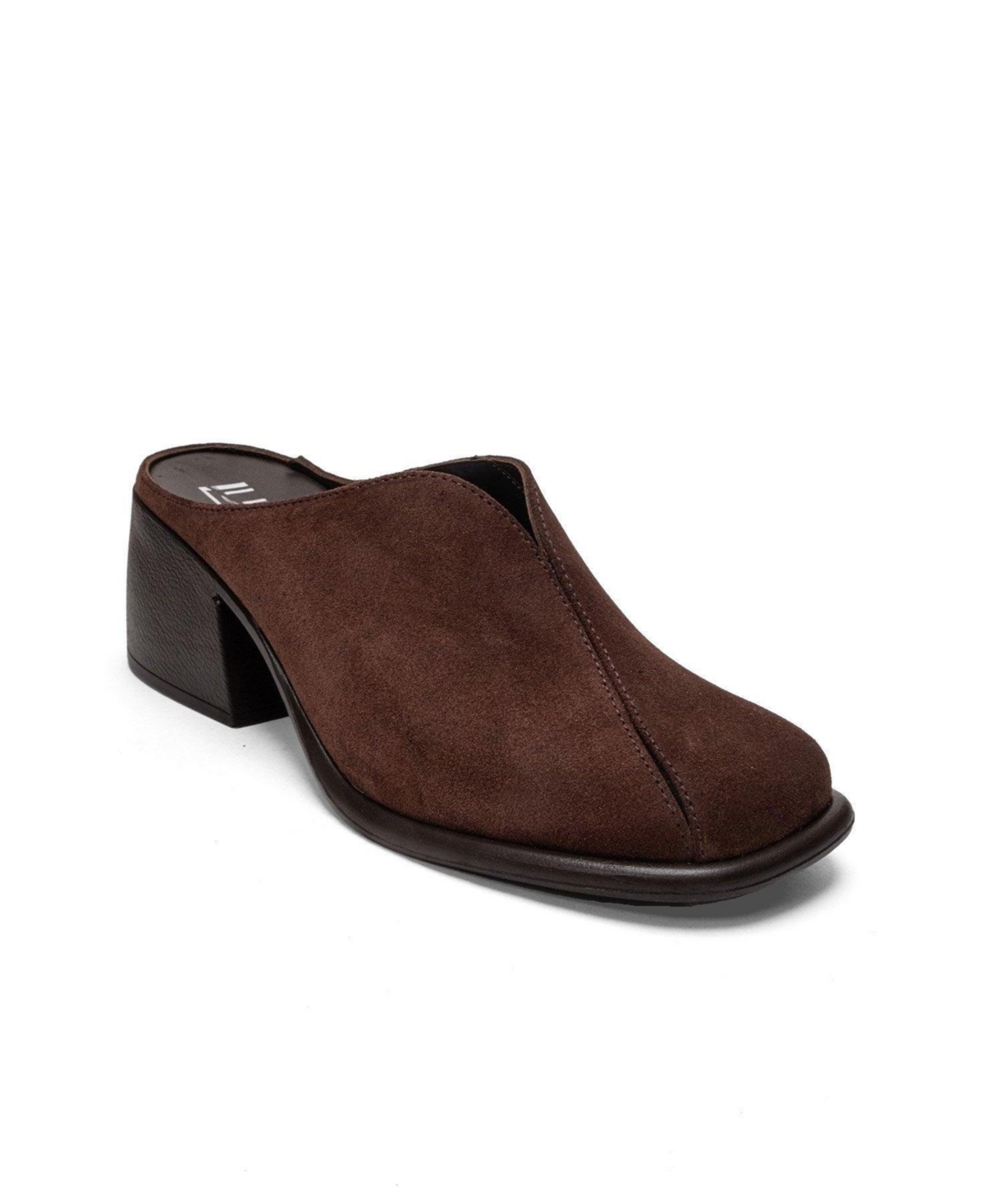 Forever & Always Shoes Women’s Ardent Leather Block Heel Mule – Brown suede Forever & Always Shoes Women’s Ardent Leather Block Heel Mule – Brown suede