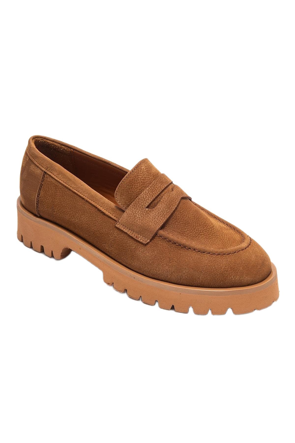 Forever & Always Women’s Shoes Vionel Leather Loafer (Women) – Brown