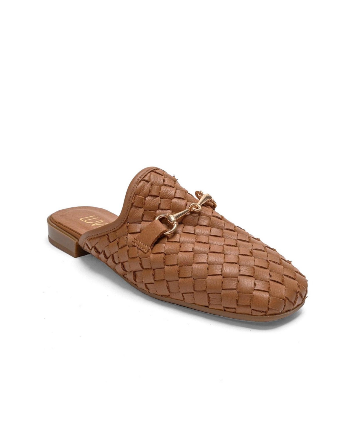 Forever and Always Shoes Women’s Senia Leather Woven Mule – Cognac Forever and Always Shoes Women’s Senia Leather Woven Mule – Cognac