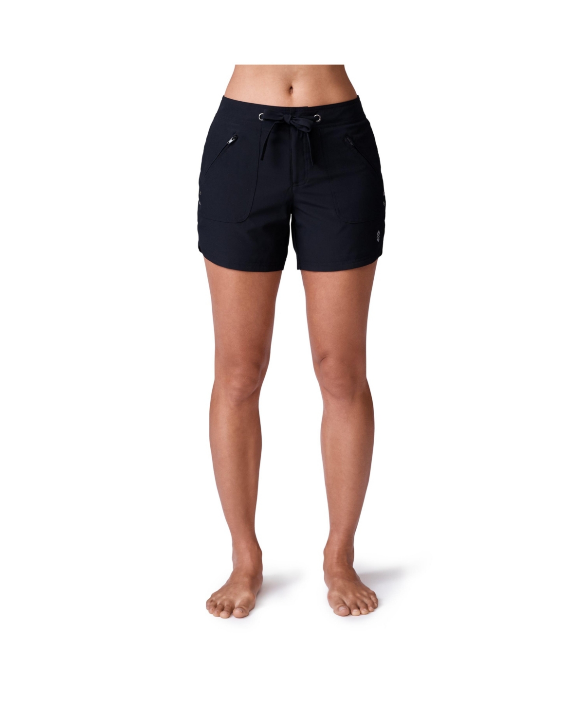 Free Country Women’s 5″ Bermuda Board Short – Black Free Country Women’s 5″ Bermuda Board Short – Black