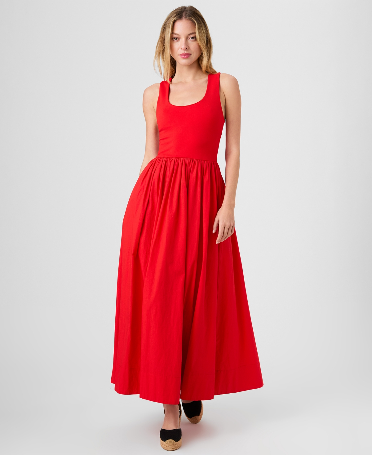 French Connection Women’s Jia Ponte Sleeveless Maxi Dress – Candied Apple Red French Connection Women’s Jia Ponte Sleeveless Maxi Dress – Candied Apple Red