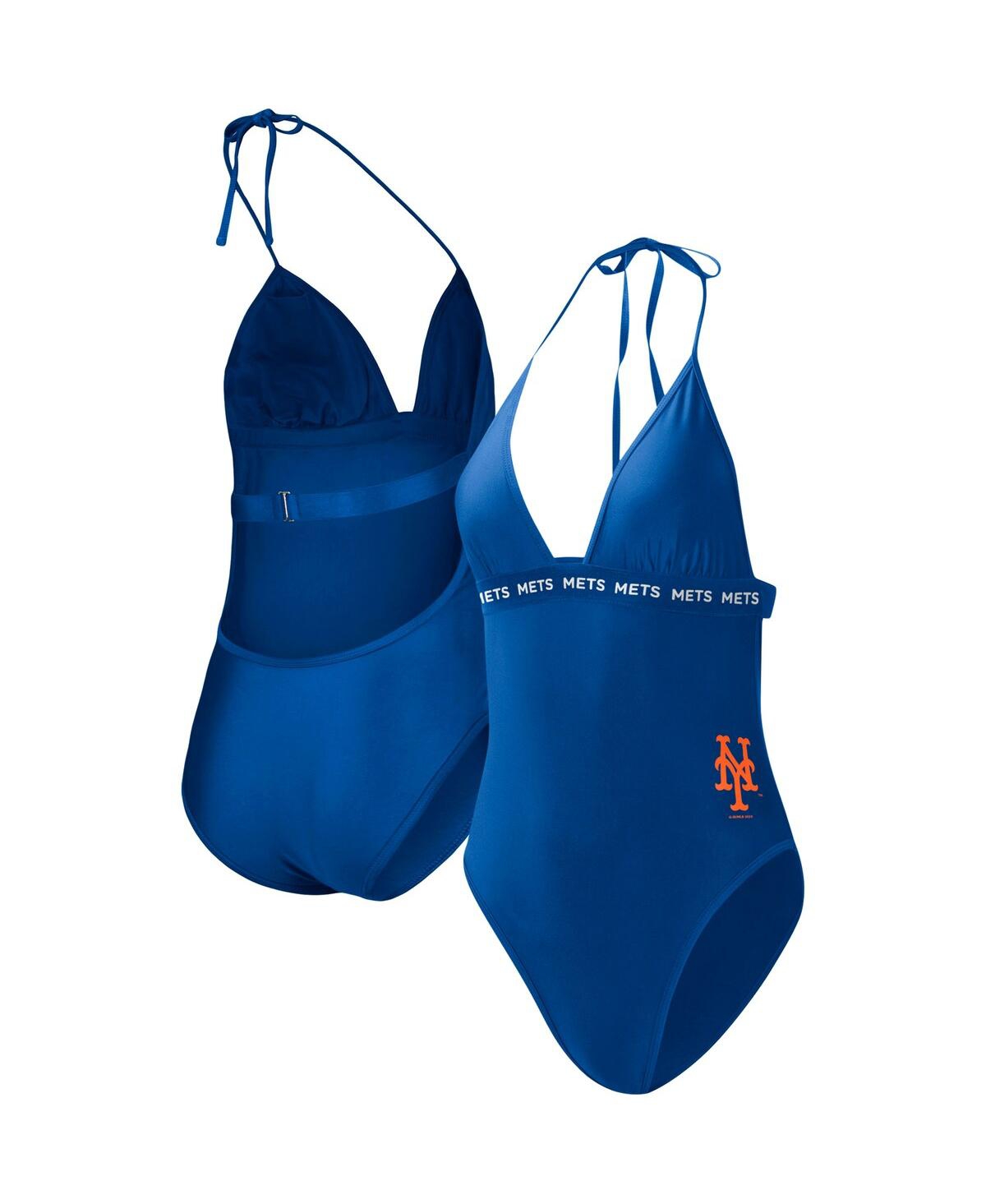 G-iii 4Her by Carl Banks Women’s Royal New York Mets Full Count One-Piece Swimsuit – Royal G-iii 4Her by Carl Banks Women’s Royal New York Mets Full Count One-Piece Swimsuit – Royal