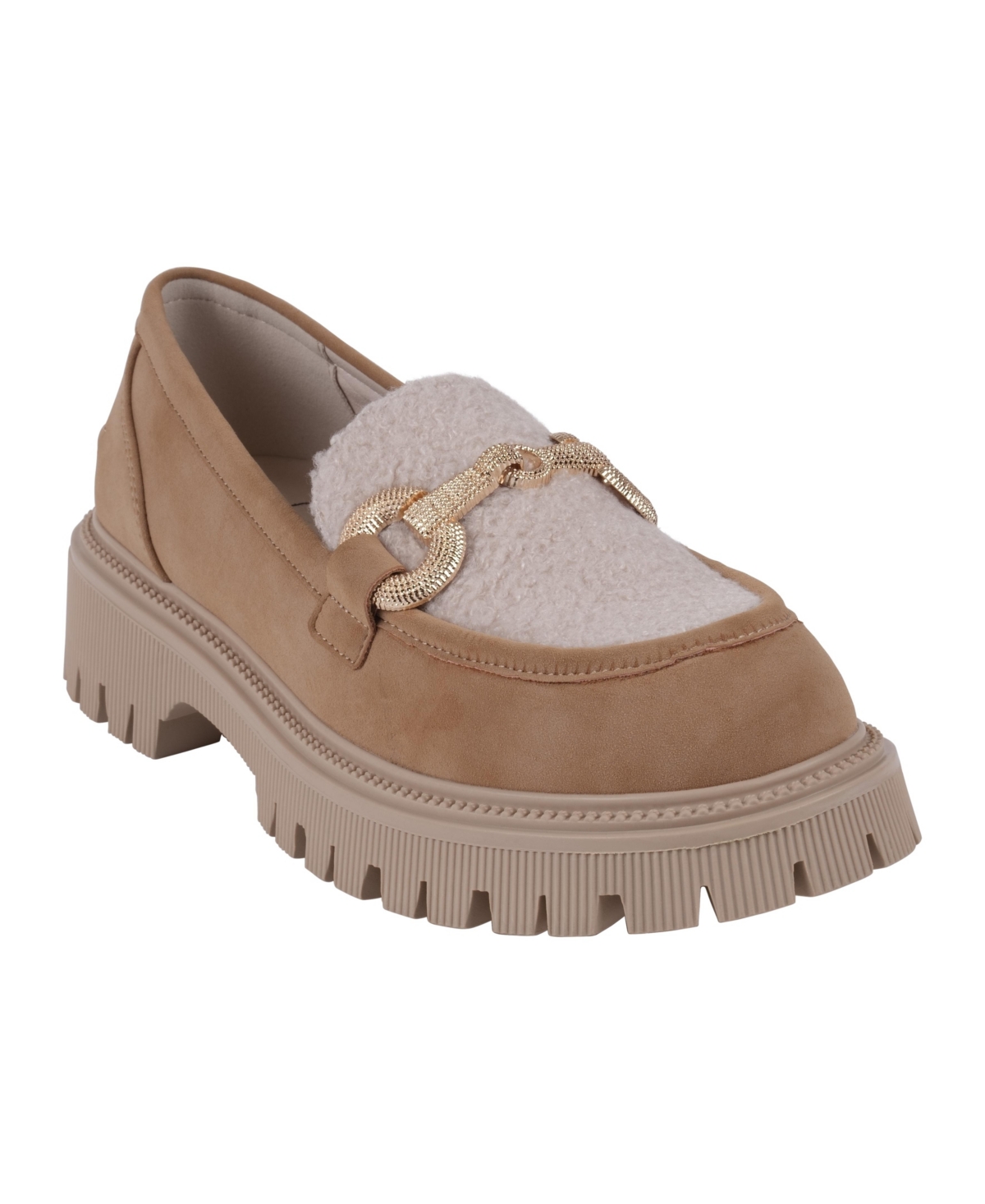 Gc Shoes Women’s Vince Shearling Lug Sole Loafers – Camel Gc Shoes Women’s Vince Shearling Lug Sole Loafers – Camel