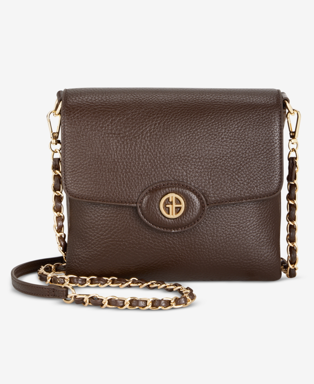Giani Bernini Pebble East West Small Flap Crossbody, Exclusively at Macy’s – Dark Roast Giani Bernini Pebble East West Small Flap Crossbody, Exclusively at Macy’s – Dark Roast
