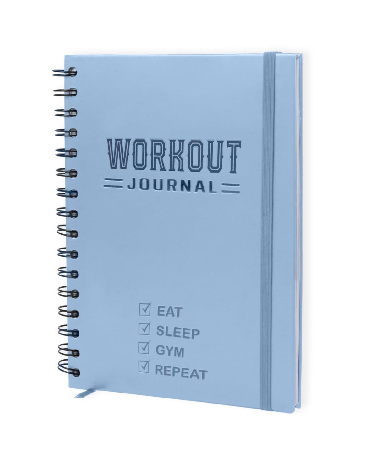 Gnuadz Fitness Journal Workout Planner Log Book Gym Home – Blue fitness