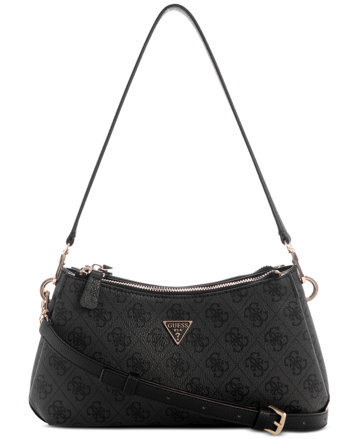 Guess Noelle Ii Small Three Compartment Crossbody – Charcoal Guess Noelle Ii Small Three Compartment Crossbody – Charcoal