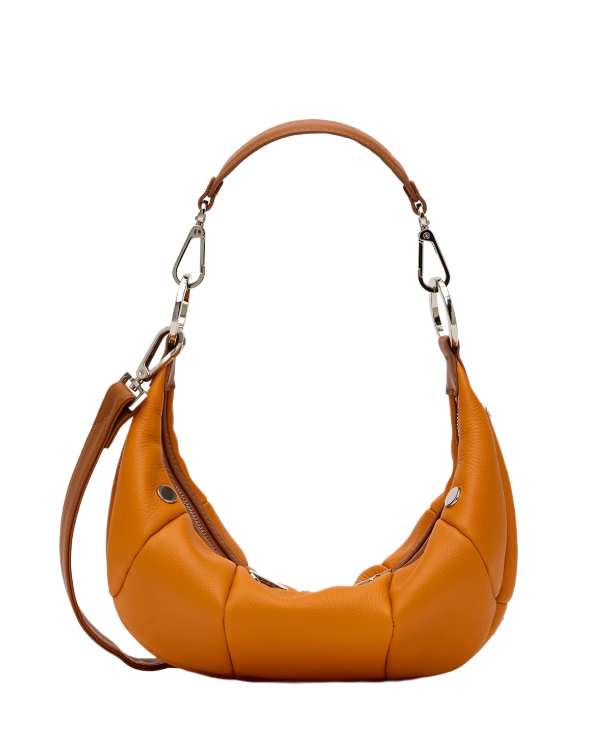 Hammitt Erica Zipper Medium Shoulder Bag – Bright Orange Hammitt Erica Zipper Medium Shoulder Bag – Bright Orange
