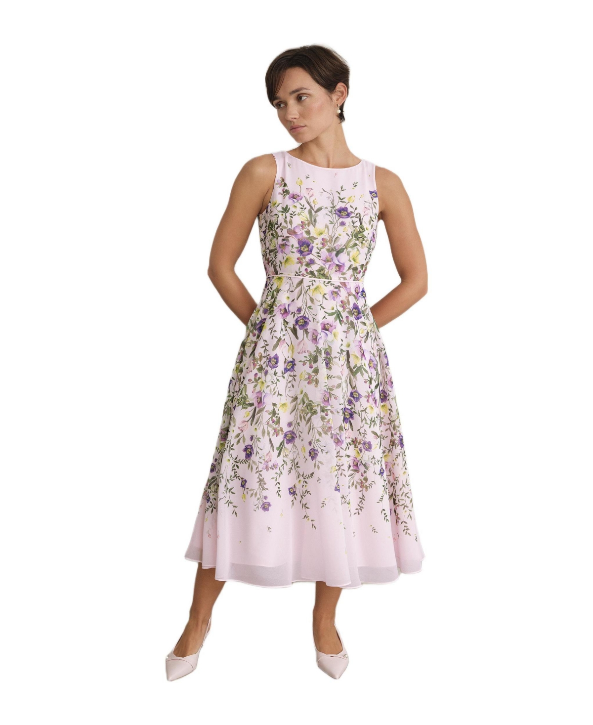 Hobbs London Women’s Carly Dress – Pink Hobbs London Women’s Carly Dress – Pink