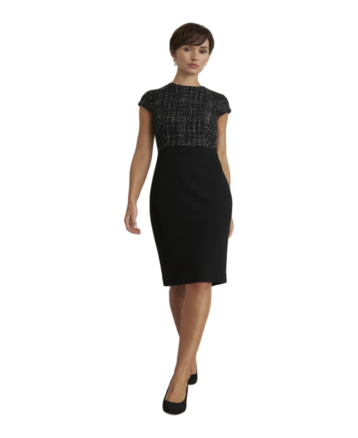 Hobbs London Women’s Esme Dress – Black white Hobbs London Women’s Esme Dress – Black white