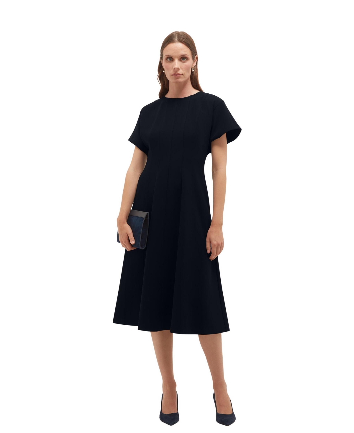 Hobbs London Women’s Vespa Dress – Navy Hobbs London Women’s Vespa Dress – Navy