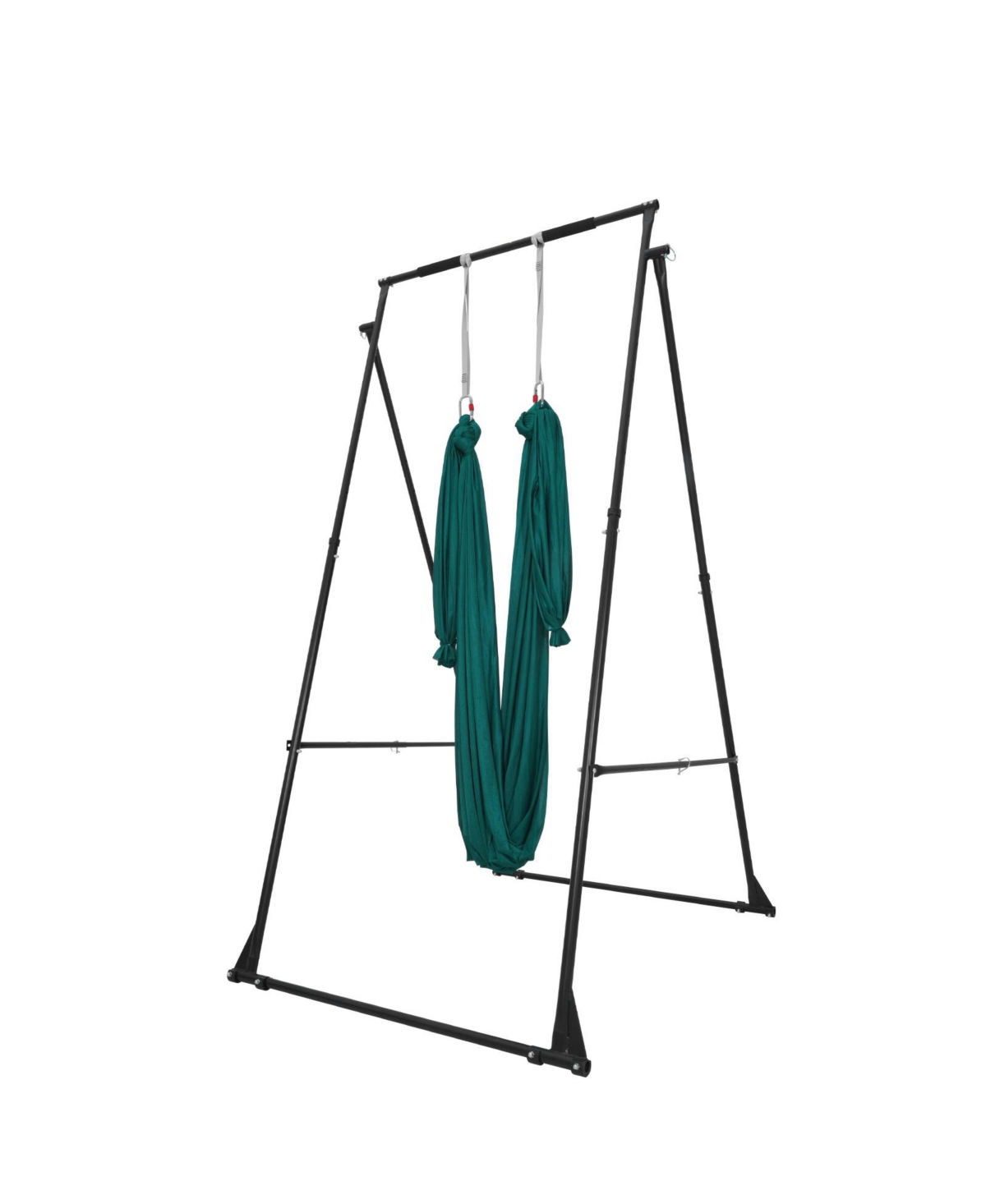 Hongge Foldable Aerial Yoga Stand Frame with 6.6-Yard Hammock – Black frame with green hammock Hongge Foldable Aerial Yoga Stand Frame with 6.6-Yard Hammock – Black frame with green hammock