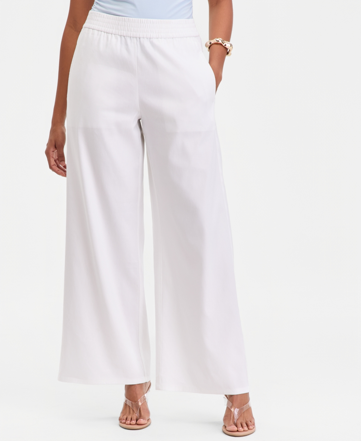 Hr Po Wide Leg – Bright White Hr Po Wide Leg – Bright White