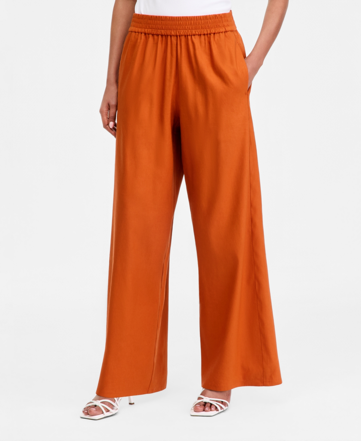 Hr Po Wide Leg – Orange Dew Hr Po Wide Leg – Orange Dew