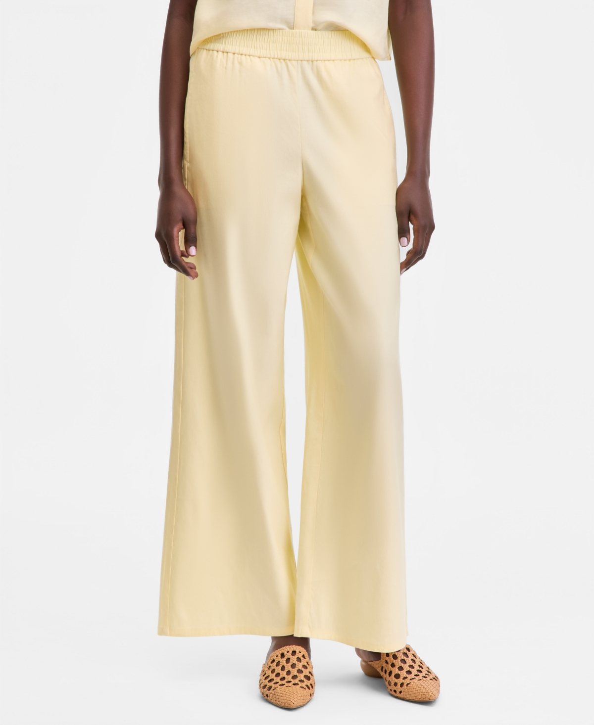 Hr Po Wide Leg – Yellow Mist Hr Po Wide Leg – Yellow Mist