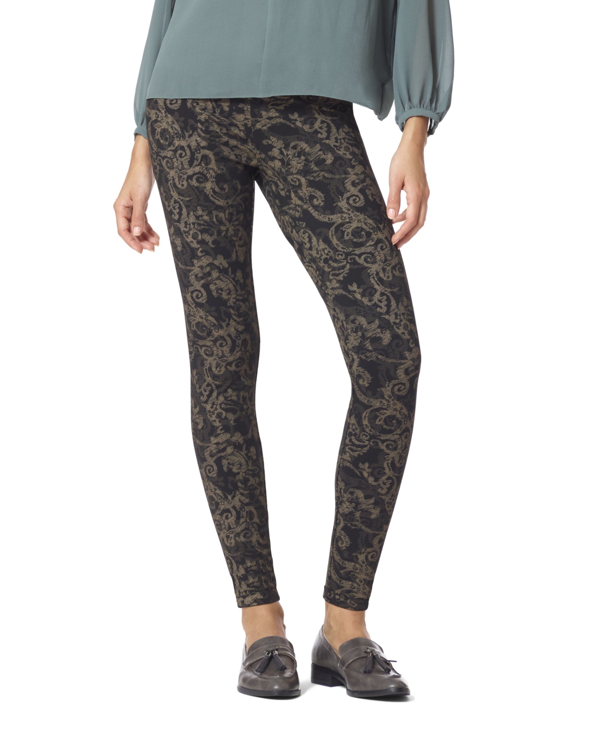 Hue Women’s Reset Reversible Ponte Leggings – Brocade Hue Women’s Reset Reversible Ponte Leggings – Brocade