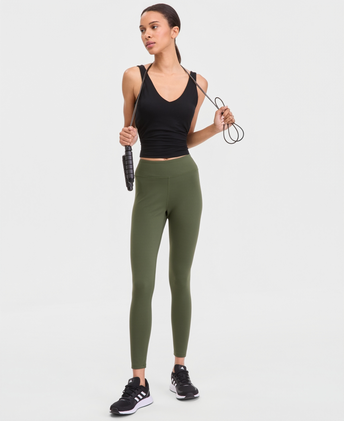 Id Ideology Women’s Studio Full-Length Leggings, Exclusively at Macy’s – Seaweed