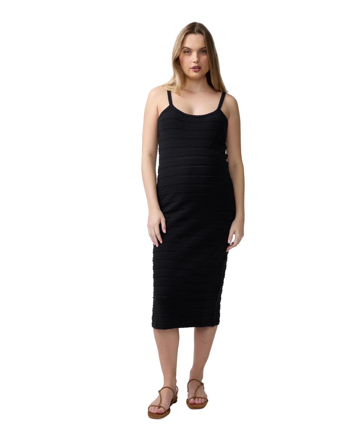 Ingrid + Isabel Women’s Ingrid + Isabel Textured Body Con Sweater Dress – Black Ingrid + Isabel Women’s Ingrid + Isabel Textured Body Con Sweater Dress – Black